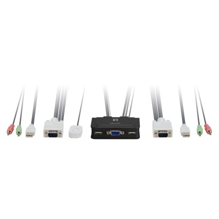 LevelOne 2-Port Usb Vga Cable Kvm